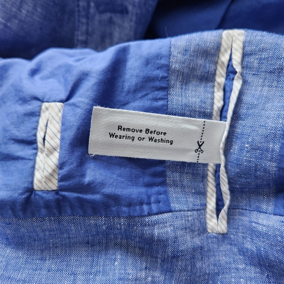 J Crew 100% linen schoolboy blazer - Picture 7 of 14